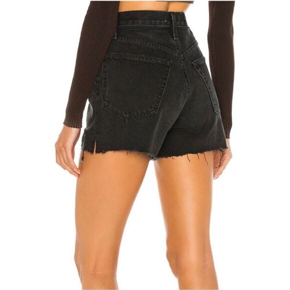 RE/DONE 50s Cutoff High Waist Denim Shorts - Picture 3 of 7